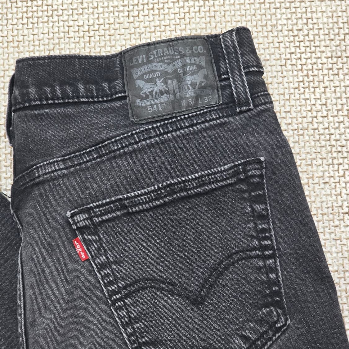 리바이스 541 흑청 (34X32) 상품이미지7