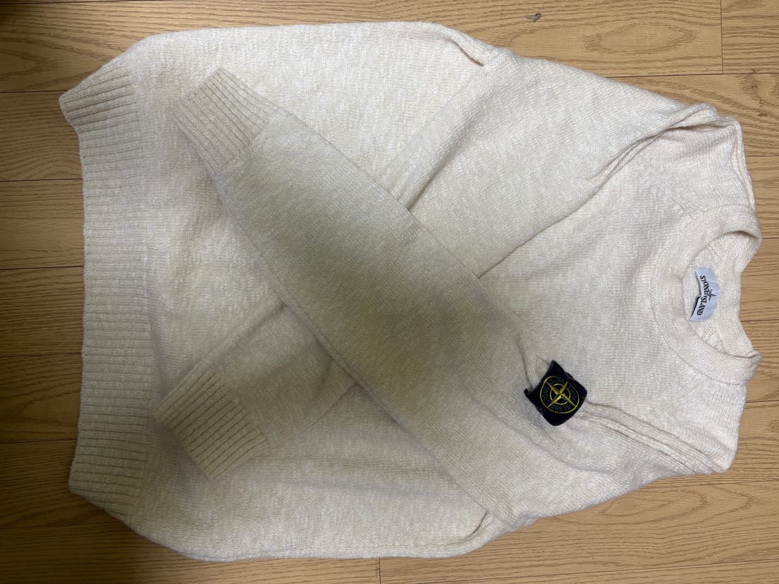 스톤아일랜드 니트 아이보리 상품이미지2