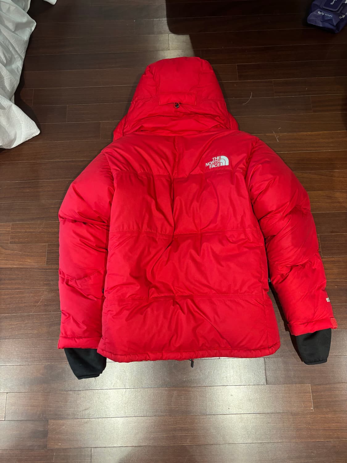 노스페이스 히말라야 패딩 레드 판매합니다 상품이미지2
