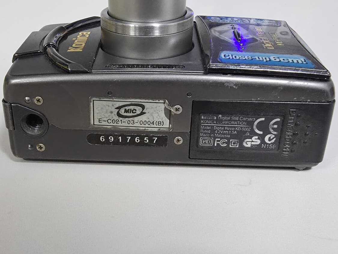 코니카 디지털 Revio KD500z 디지털카메라 상품이미지5