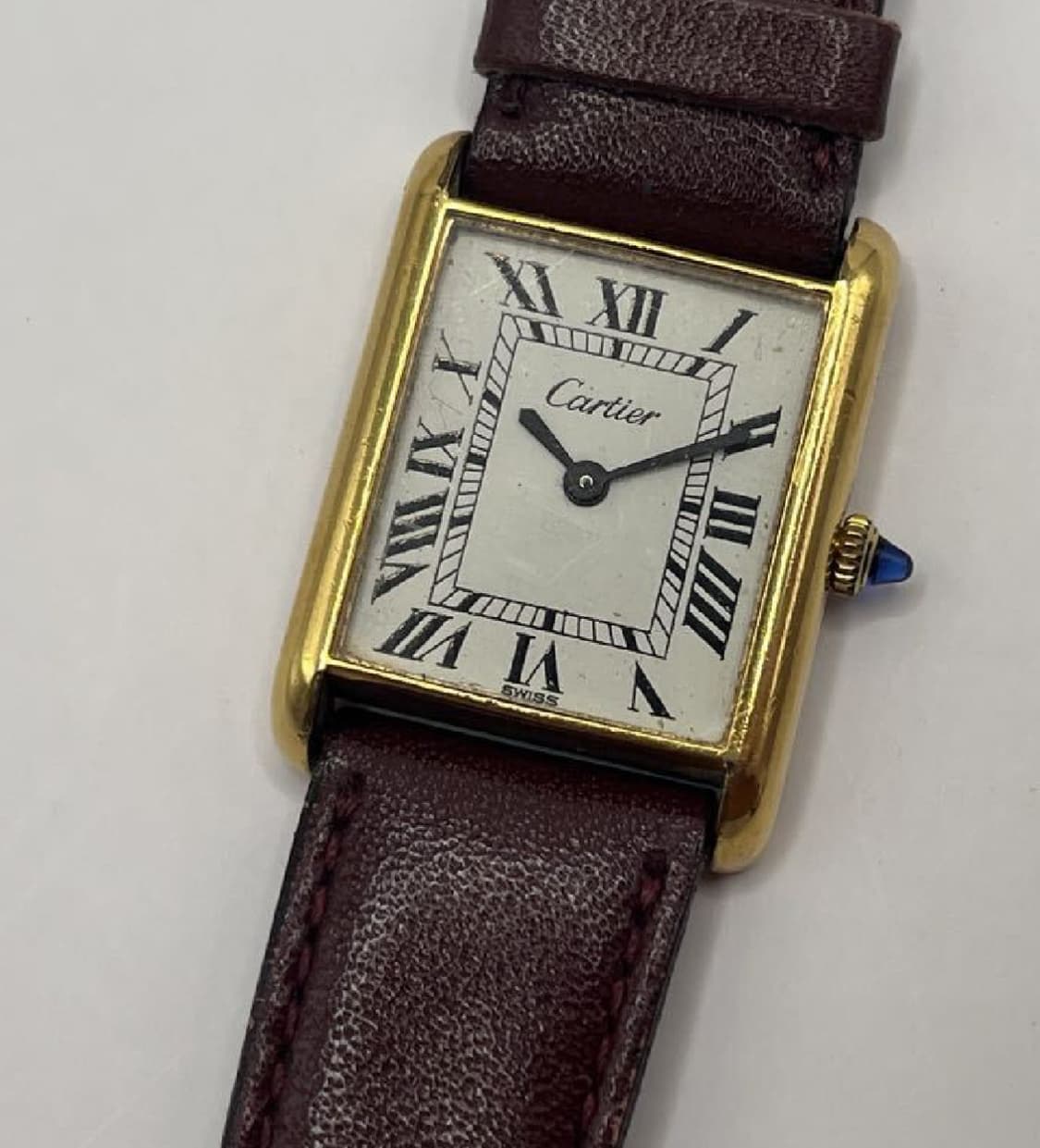 까르띠에 빈티지 탱크 수동 무브먼트 상품이미지1