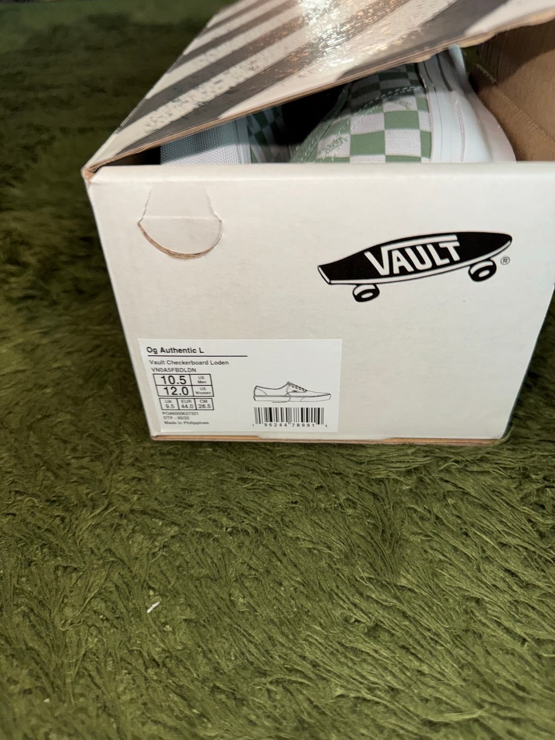 [285] 반스 볼트 라인 어센틱 체커보드 로든 프로스트 상품이미지8