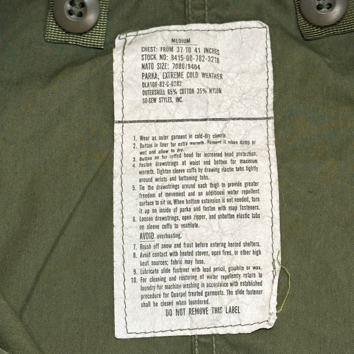 M65 Fishtail parka 개파카 상품이미지5