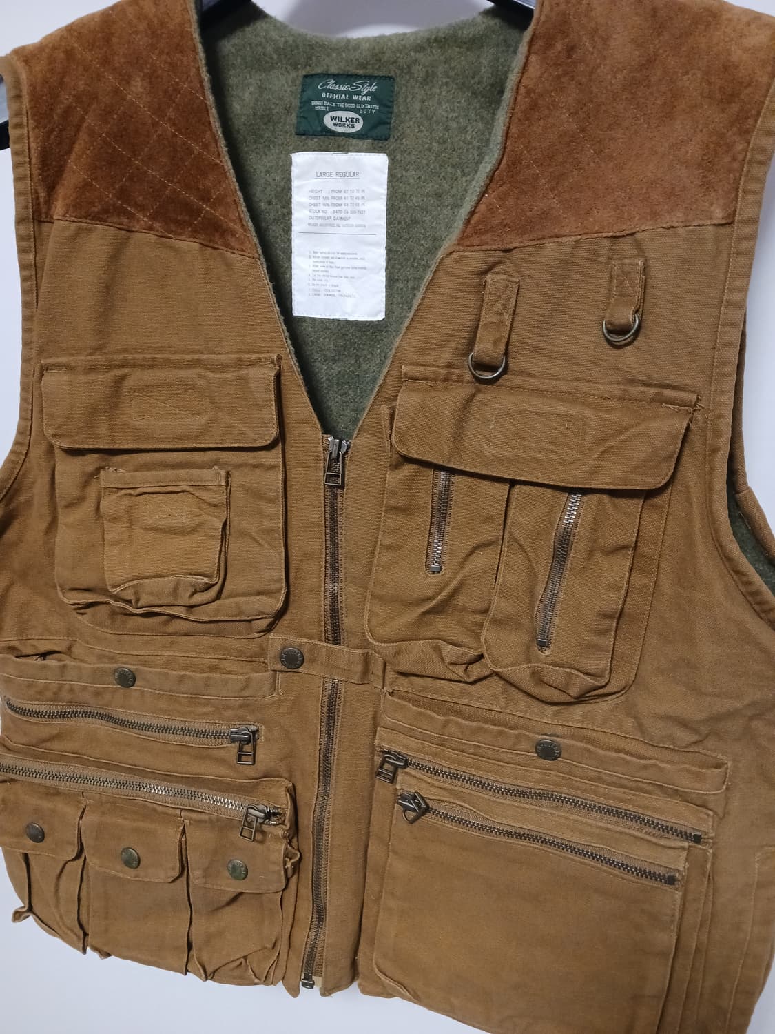 빈티지 겨울 워크베스트 상품이미지4