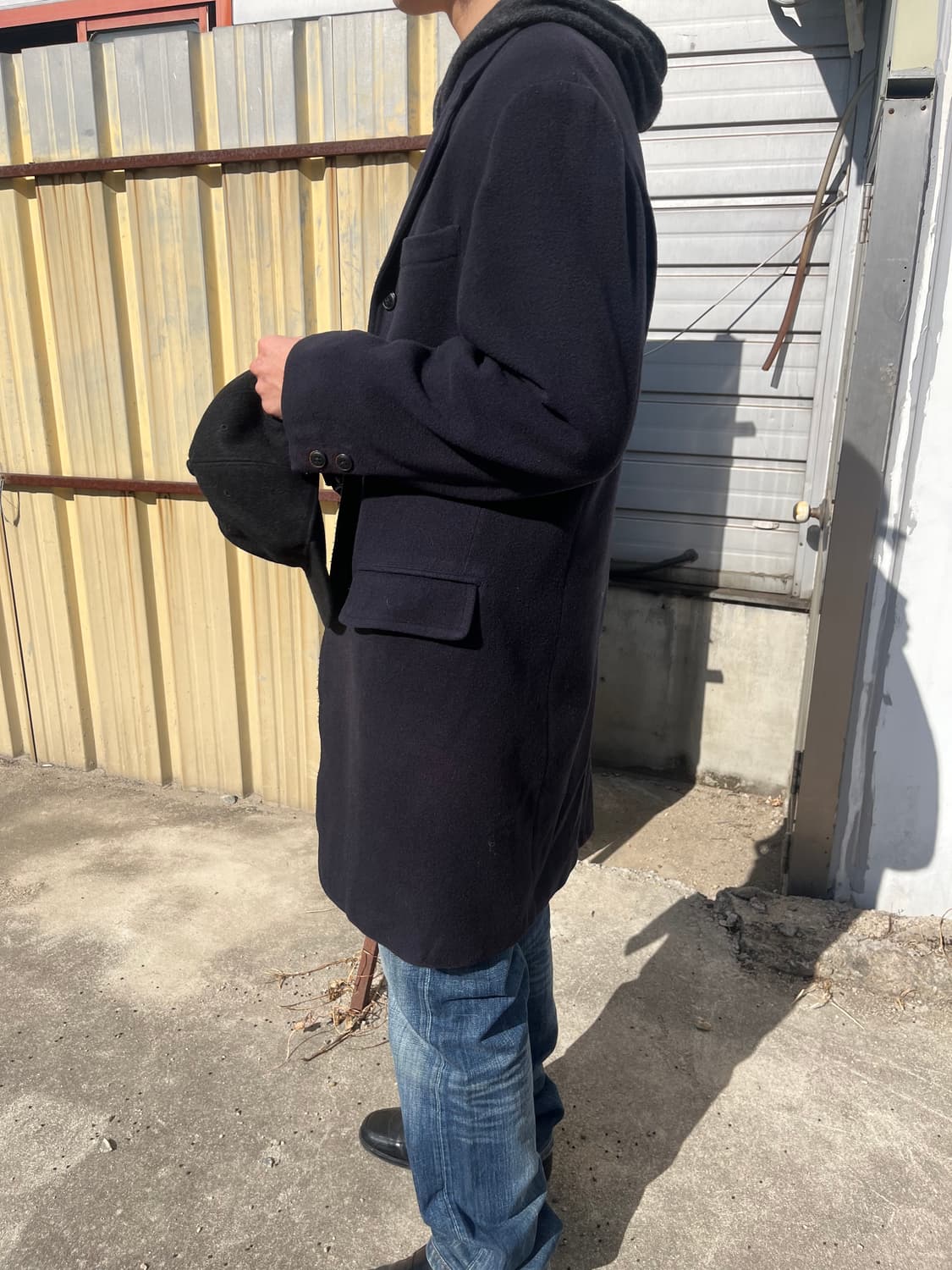 90s Y's for man by Yoji Yamamoto 싱글 코트 상품이미지3