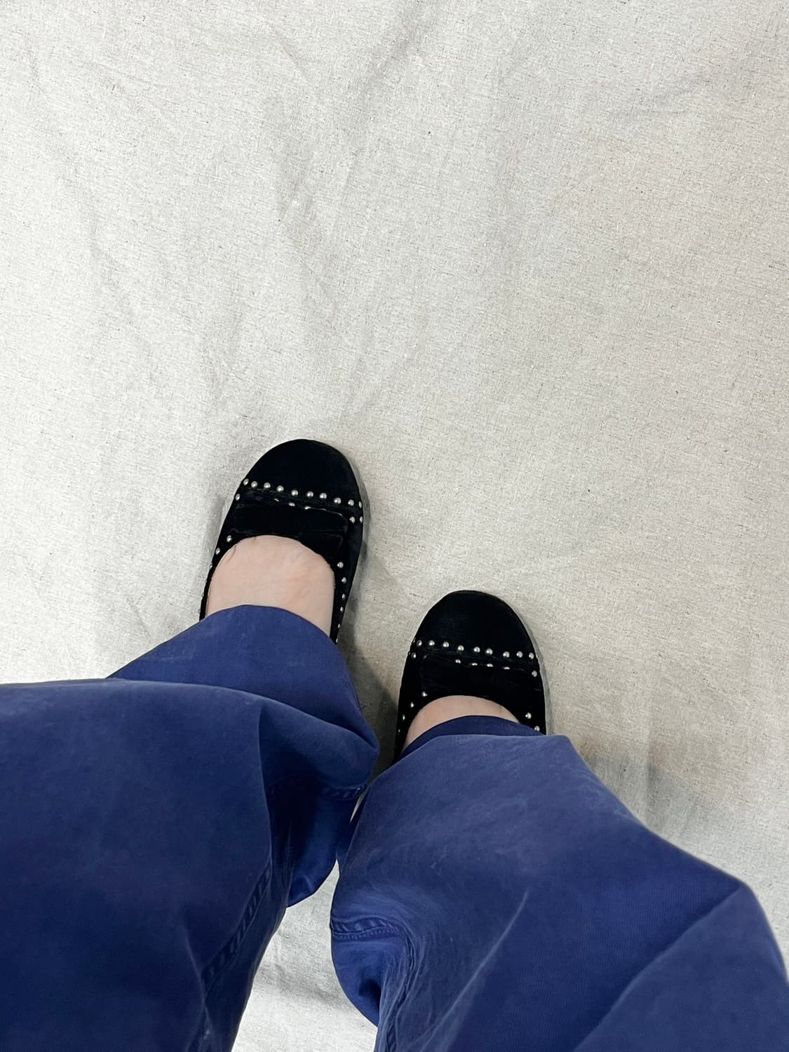 프라다 스터드 플랫슈즈 상품이미지2