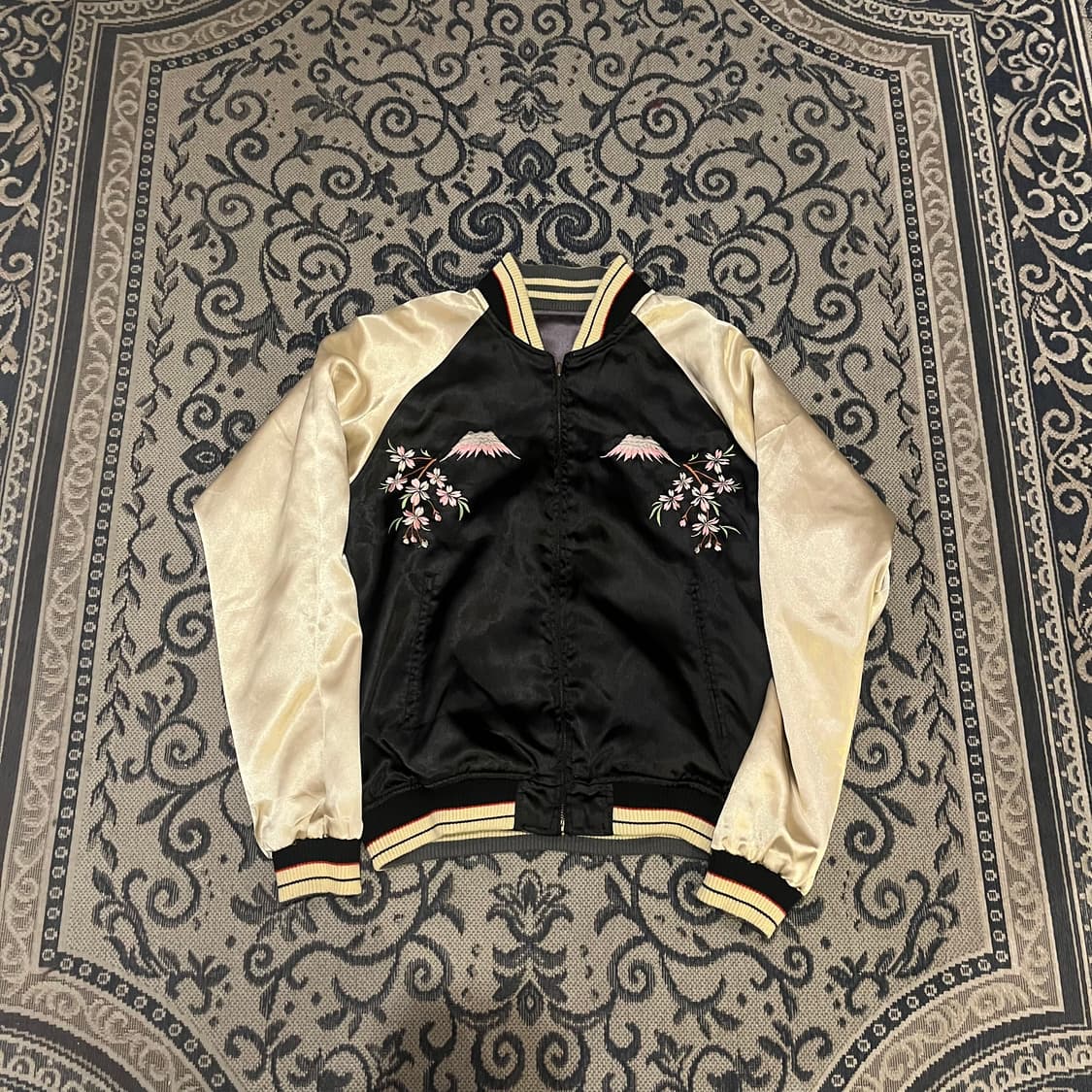 빈티지 리버서블 스카쟌 자켓/W2541 상품이미지4