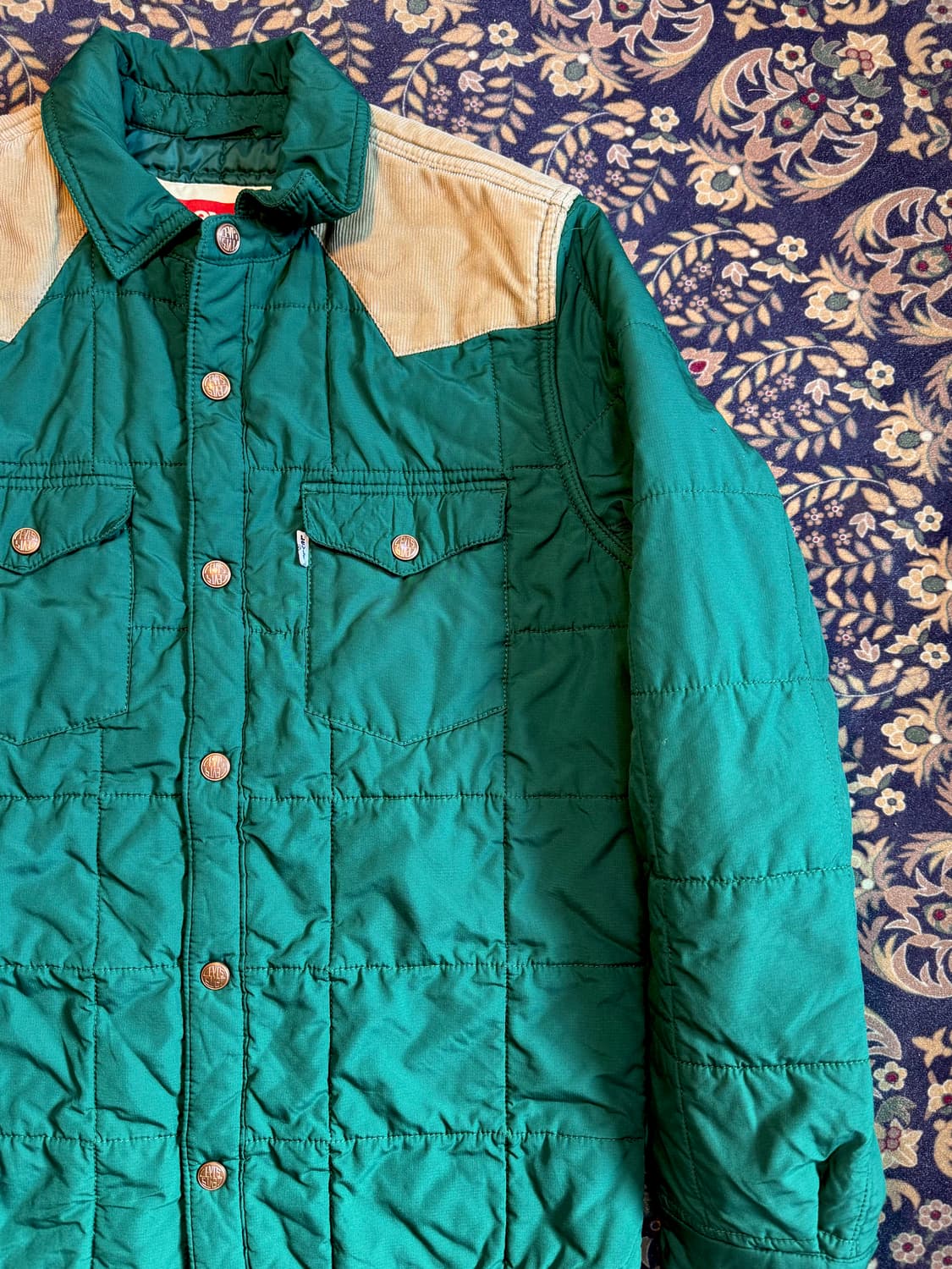 리바이스 웨스턴 셔츠 패딩 상품이미지5