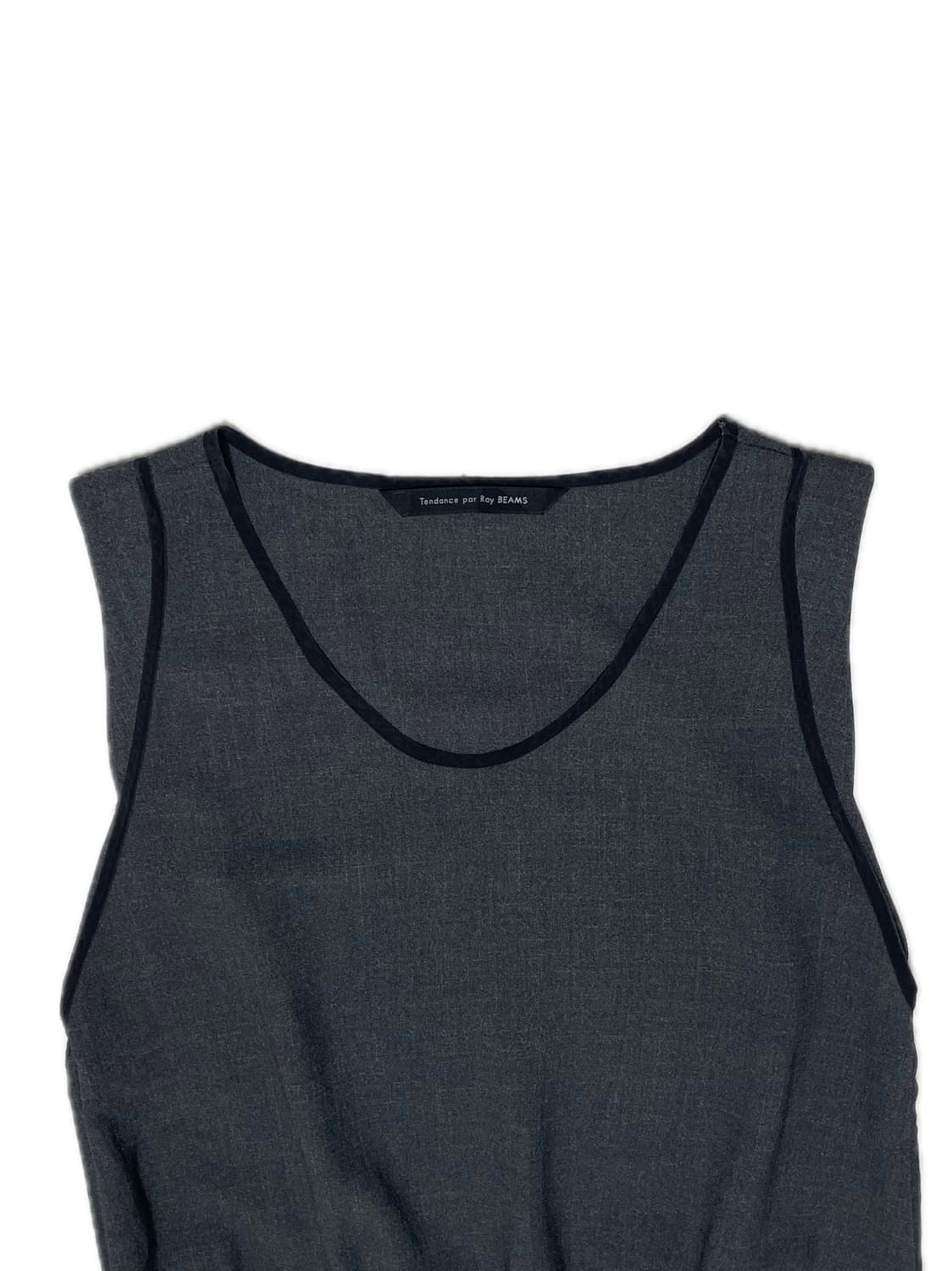 tendance par Ray Beams grey wrap dress 상품이미지2