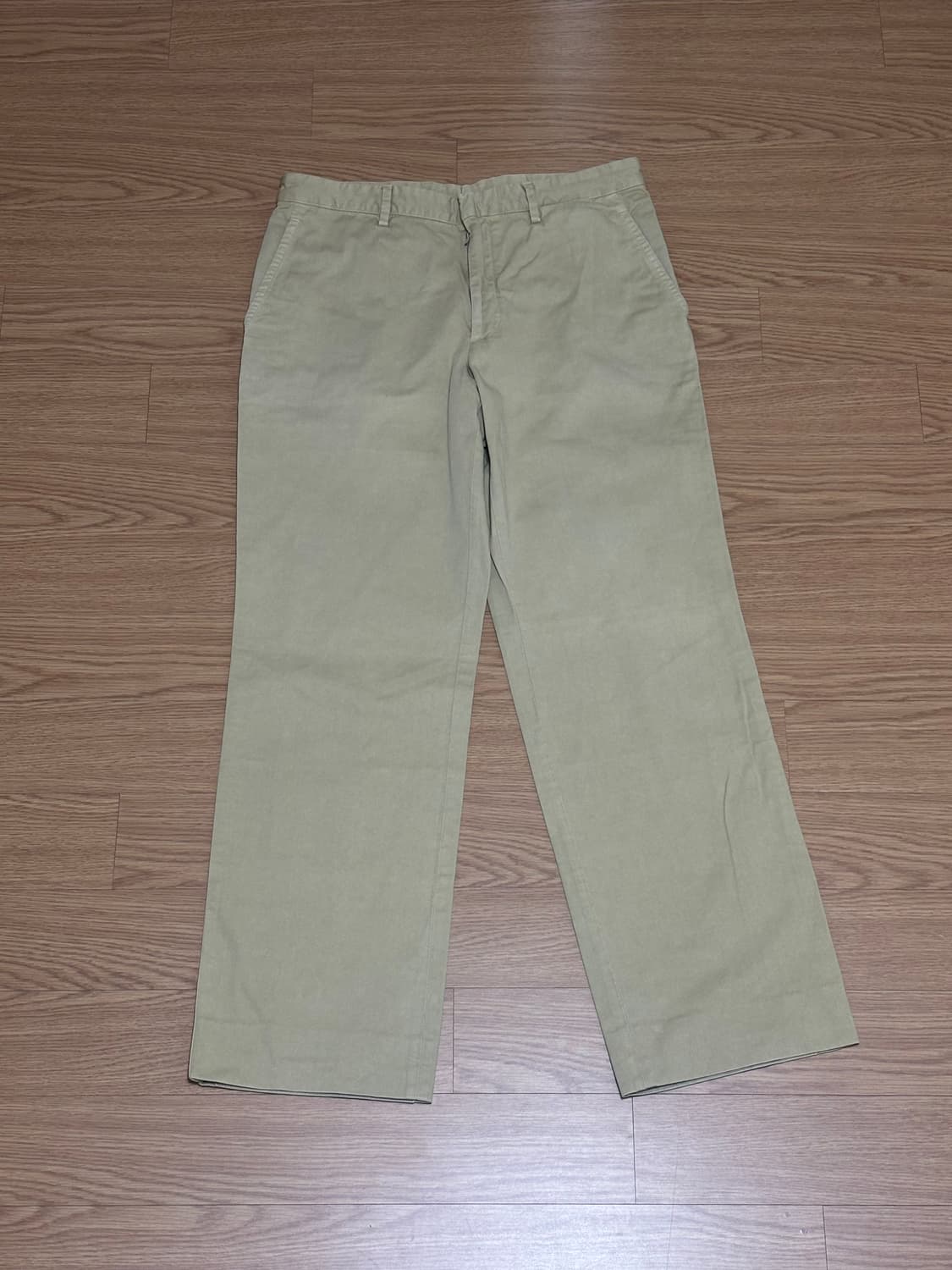 프라다 베이지 치노 팬츠 상품이미지1