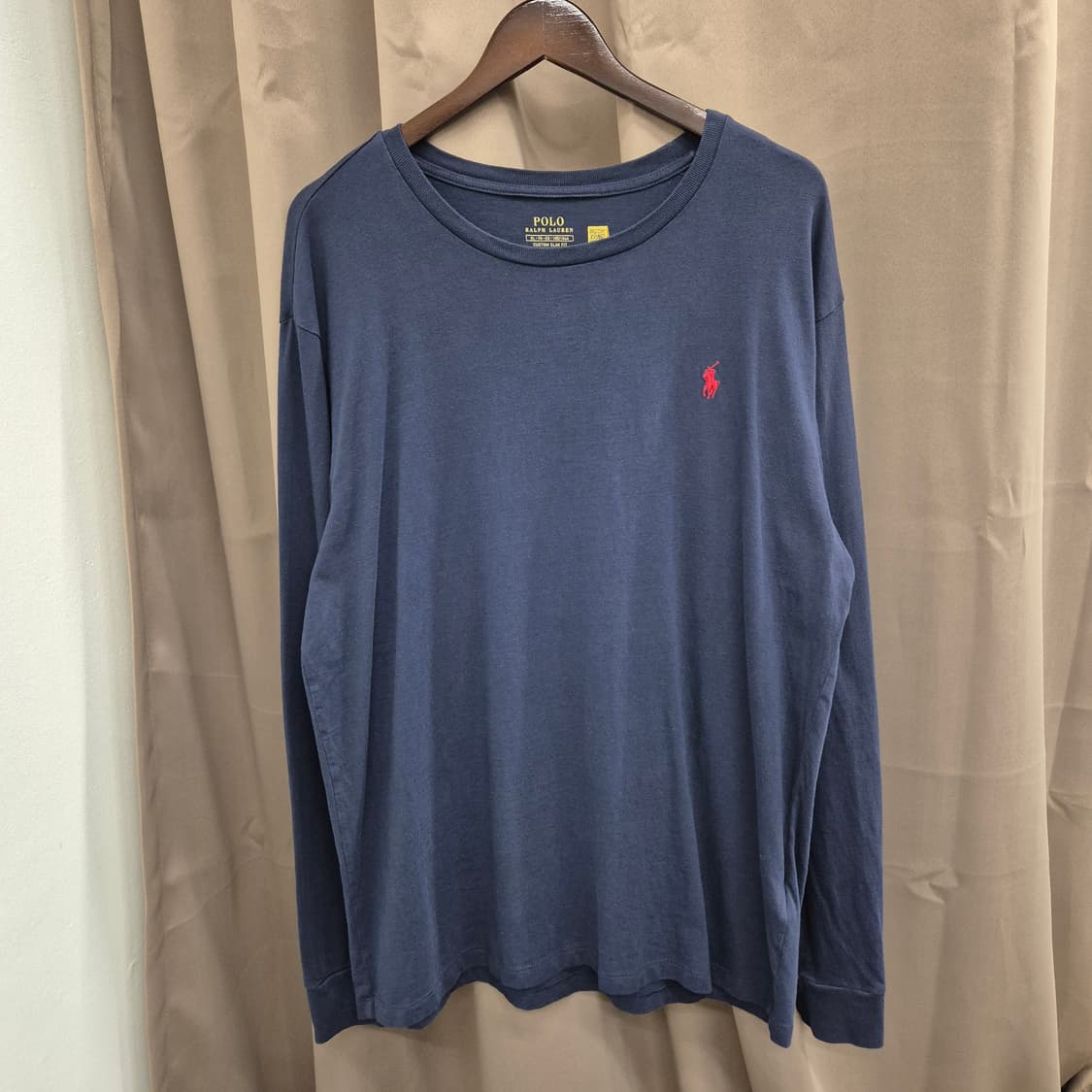 폴로 랄프로렌 긴팔티 네이비 XL 상품이미지1