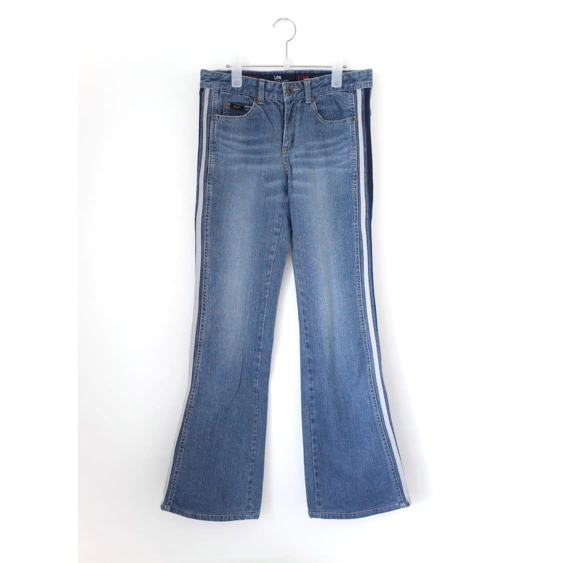 Lee 사이드 스트라이프 세미 부츠컷 팬츠 상품이미지2