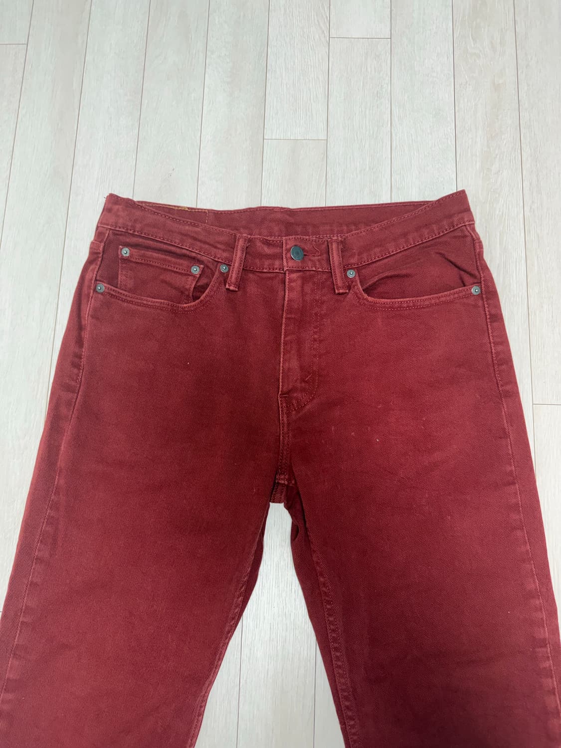 리바이스 514 레드데님팬츠 32-33 size 상품이미지3