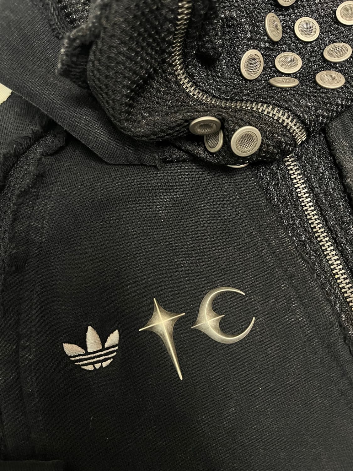 [M]아디다스 떠그클럽 후드집업 블랙 상품이미지3