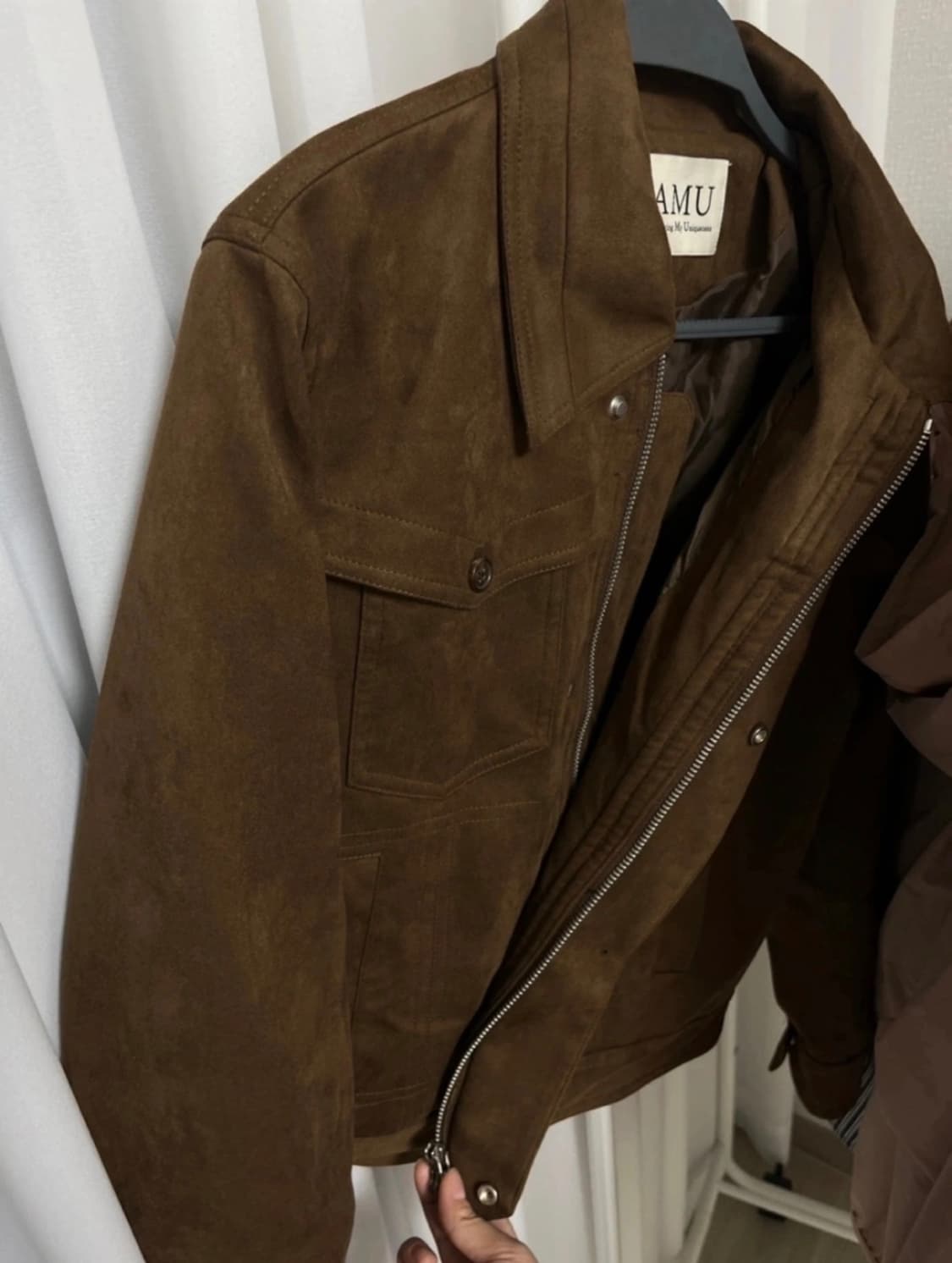  블랙업 캠프넛 웨스턴 스웨이드 자켓 상품이미지5