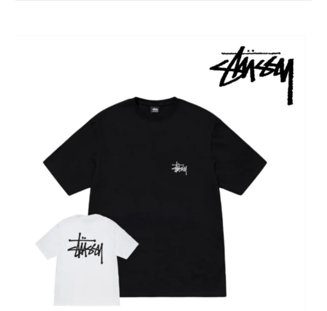 스투시 베이직 반팔티 (새상품/남녀공용) 상품이미지5