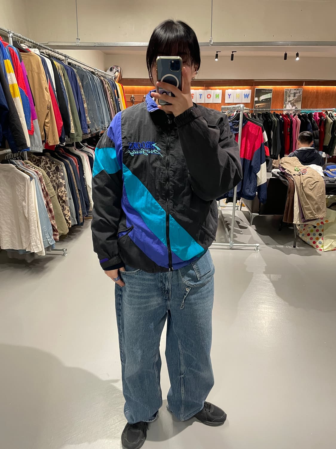 80-90’s 브룩스 올드스쿨 바람막이   상품이미지4