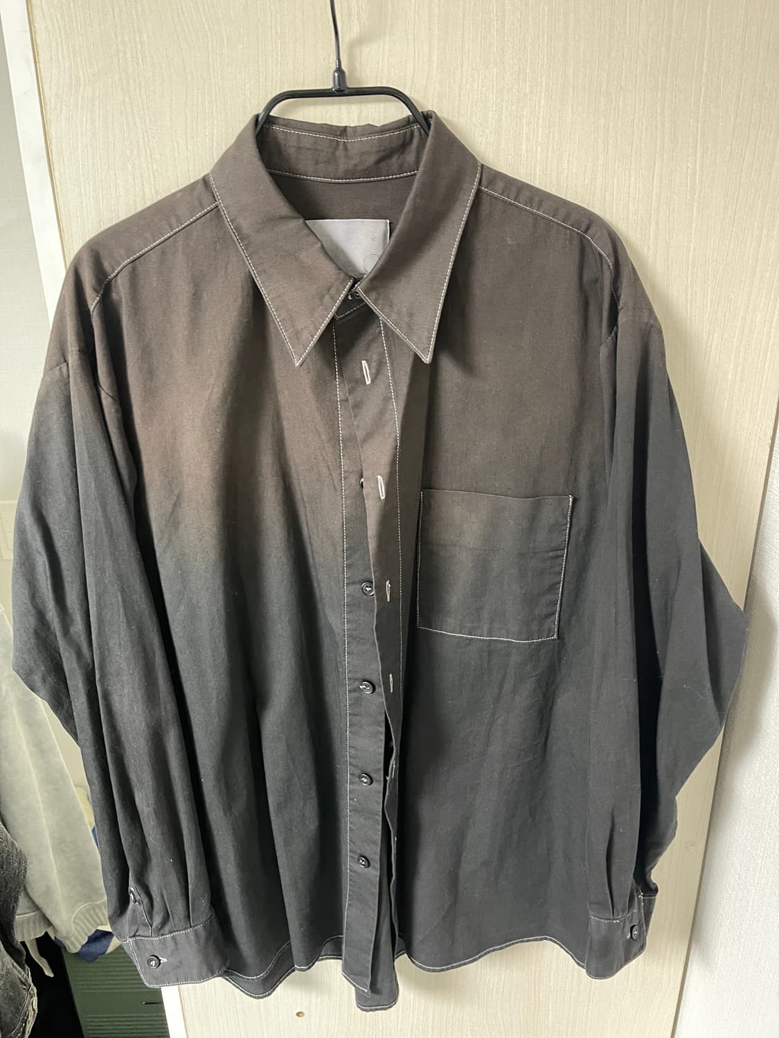 음양 Natural dyeing shirt (gradation) L 상품이미지5