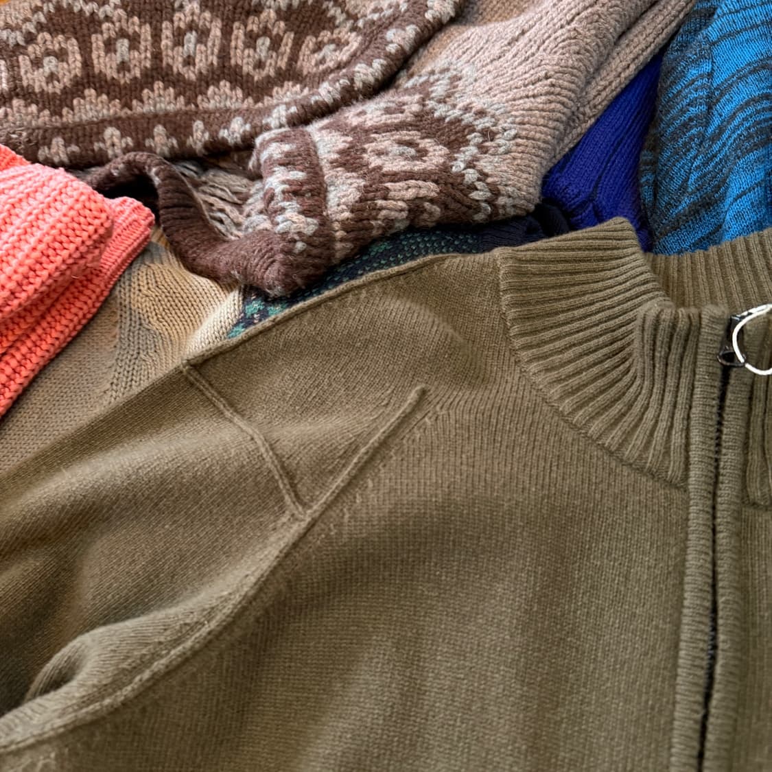 C.P 컴퍼니 니트 집업 자켓 투웨이 XL 상품이미지2