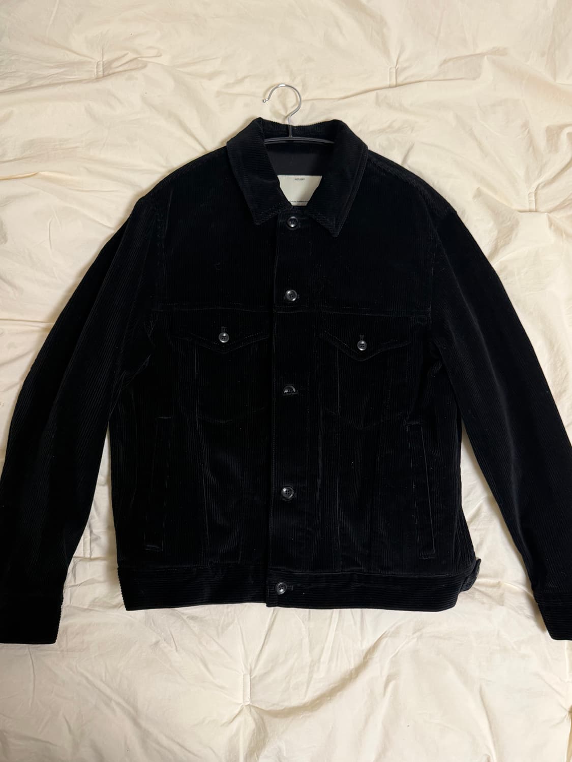포터리 코듀로이자켓 블랙 1사이즈 상품이미지3
