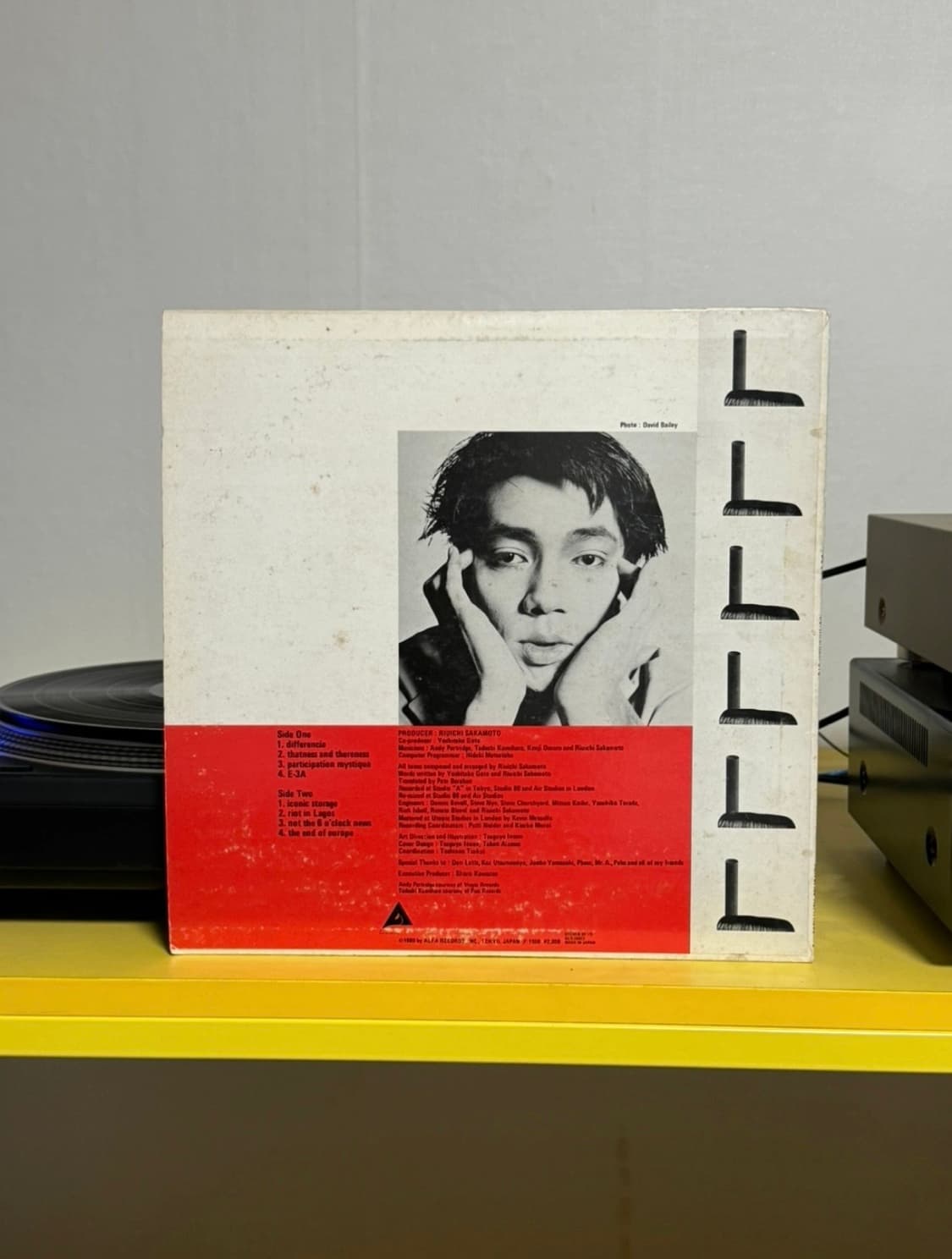 Ryuichi Sakamoto (류이치 사카모토) LP 판매해요 상품이미지2