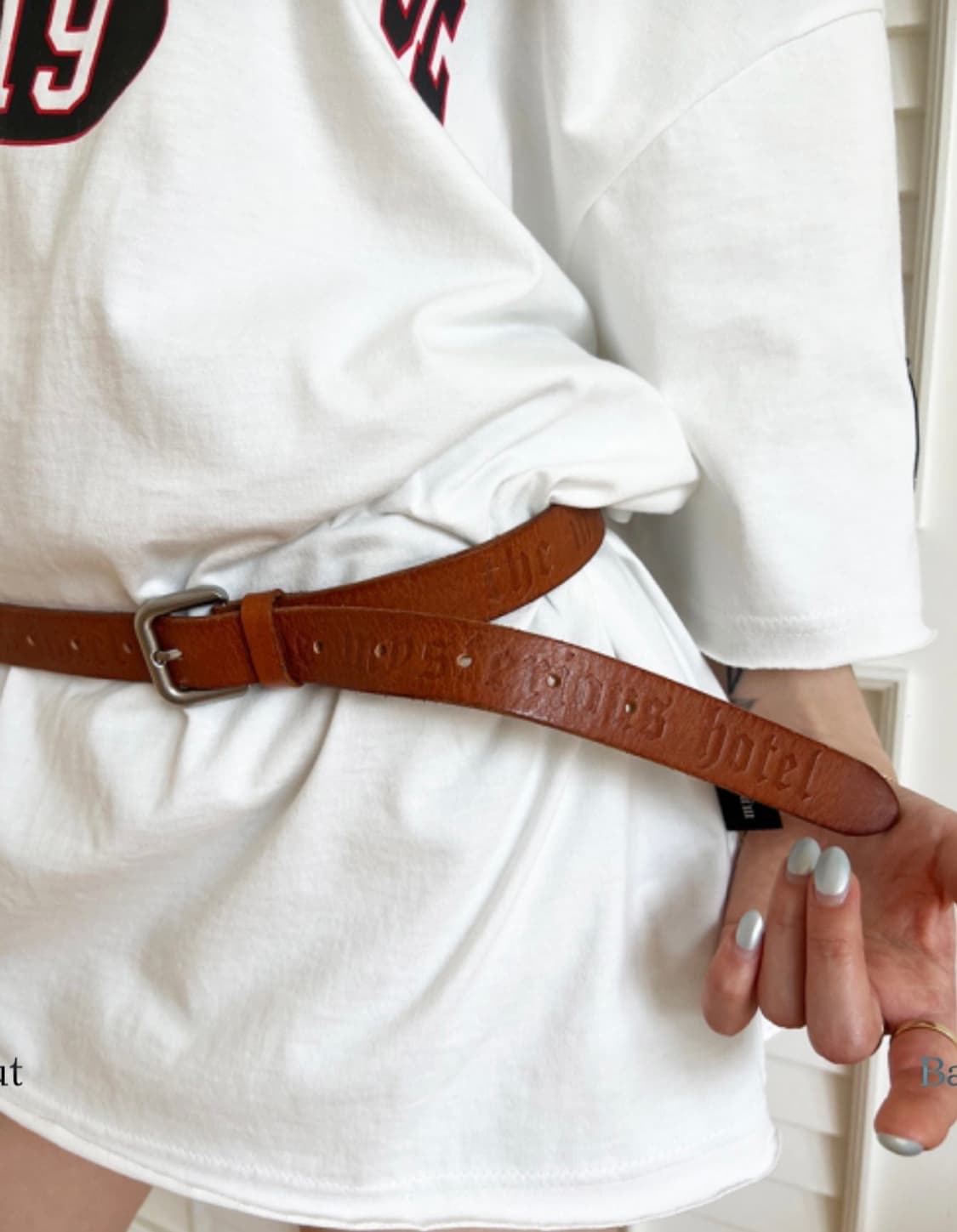 더미스테리어스호텔 카우 빈티지 벨트 상품이미지2