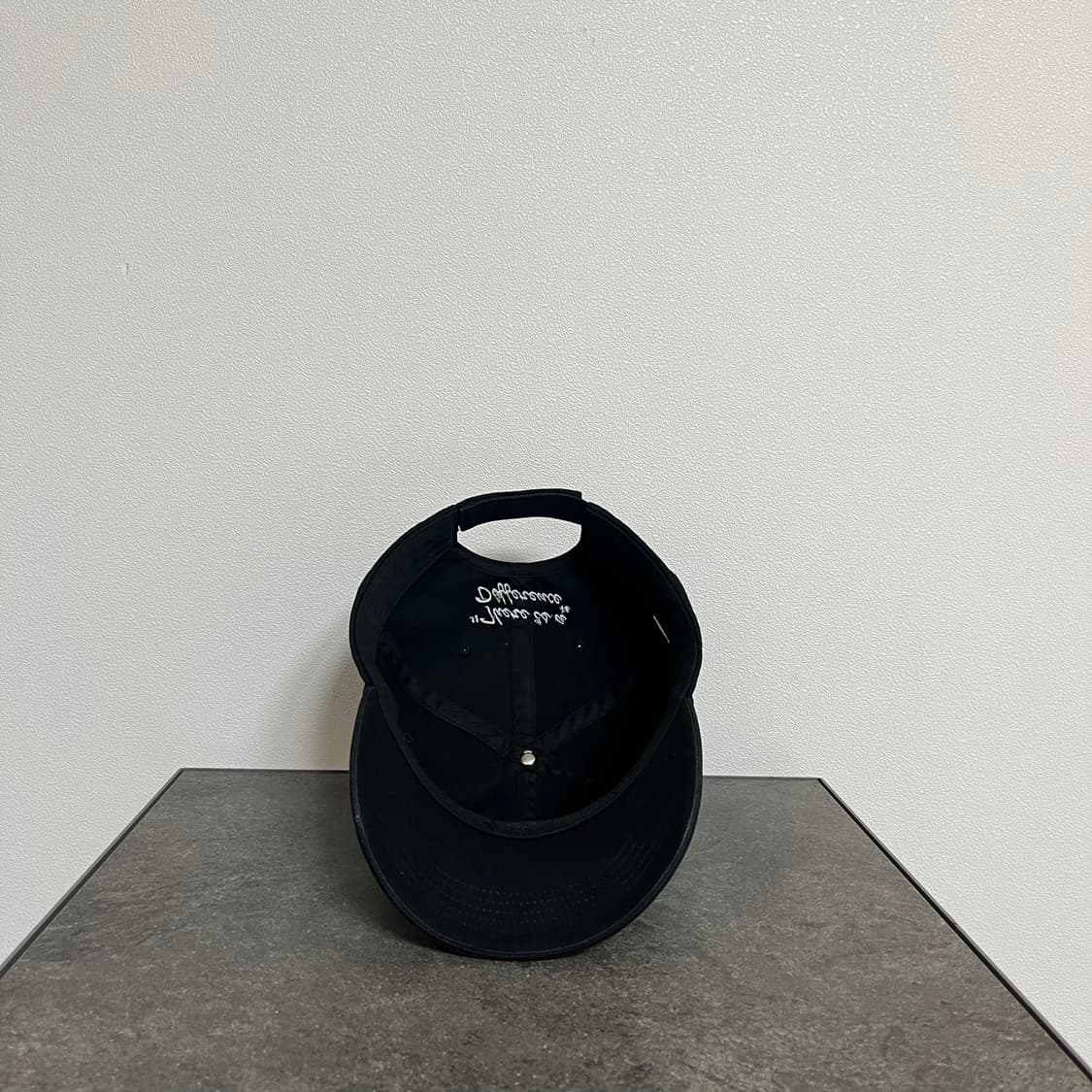 슈프림 워시드 블랙 로고 볼캡 모자 6패널 캡 상품이미지5