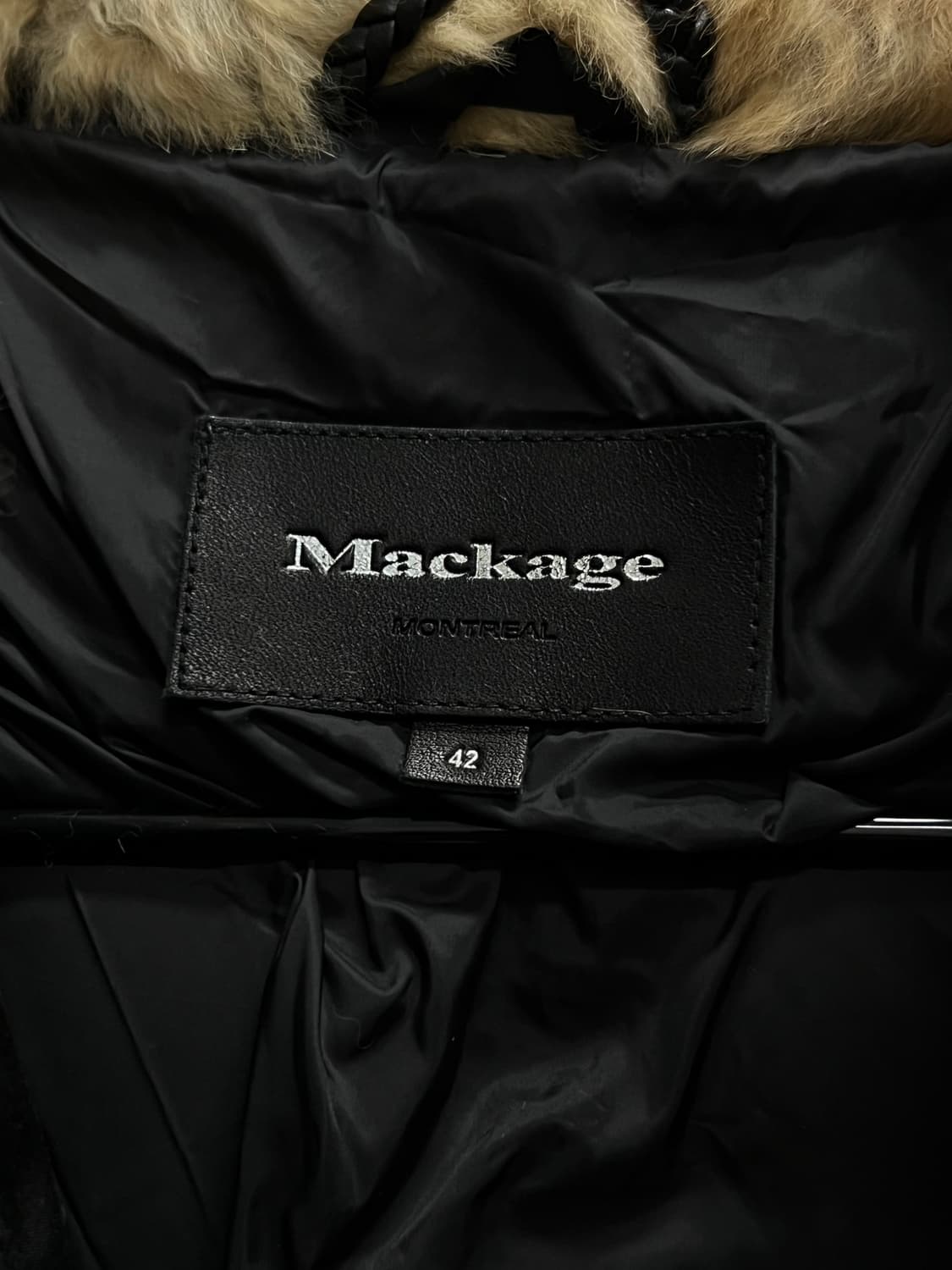 맥케이지 딕슨 16FW 투인원 노르딕 테크 다운 봄버 내츄럴 퍼 블랙 상품이미지6