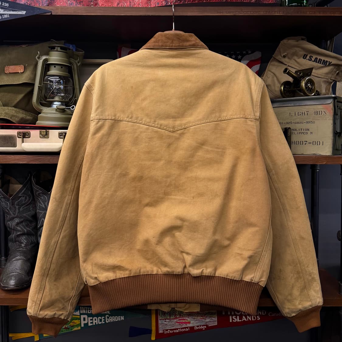 90s 칼하트 오리지널 블랭킷 라이닝 웨스턴 산타 페 워크 자켓 N235 상품이미지2