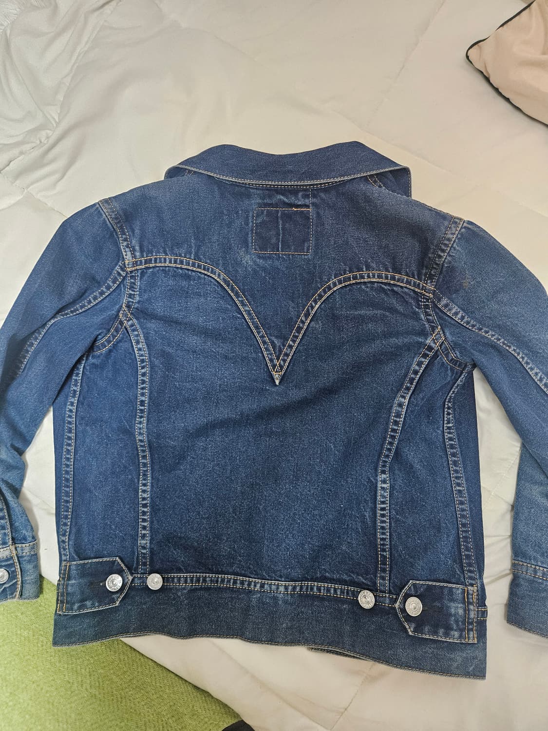 리바이스 타입1 청자켓 L 상품이미지4