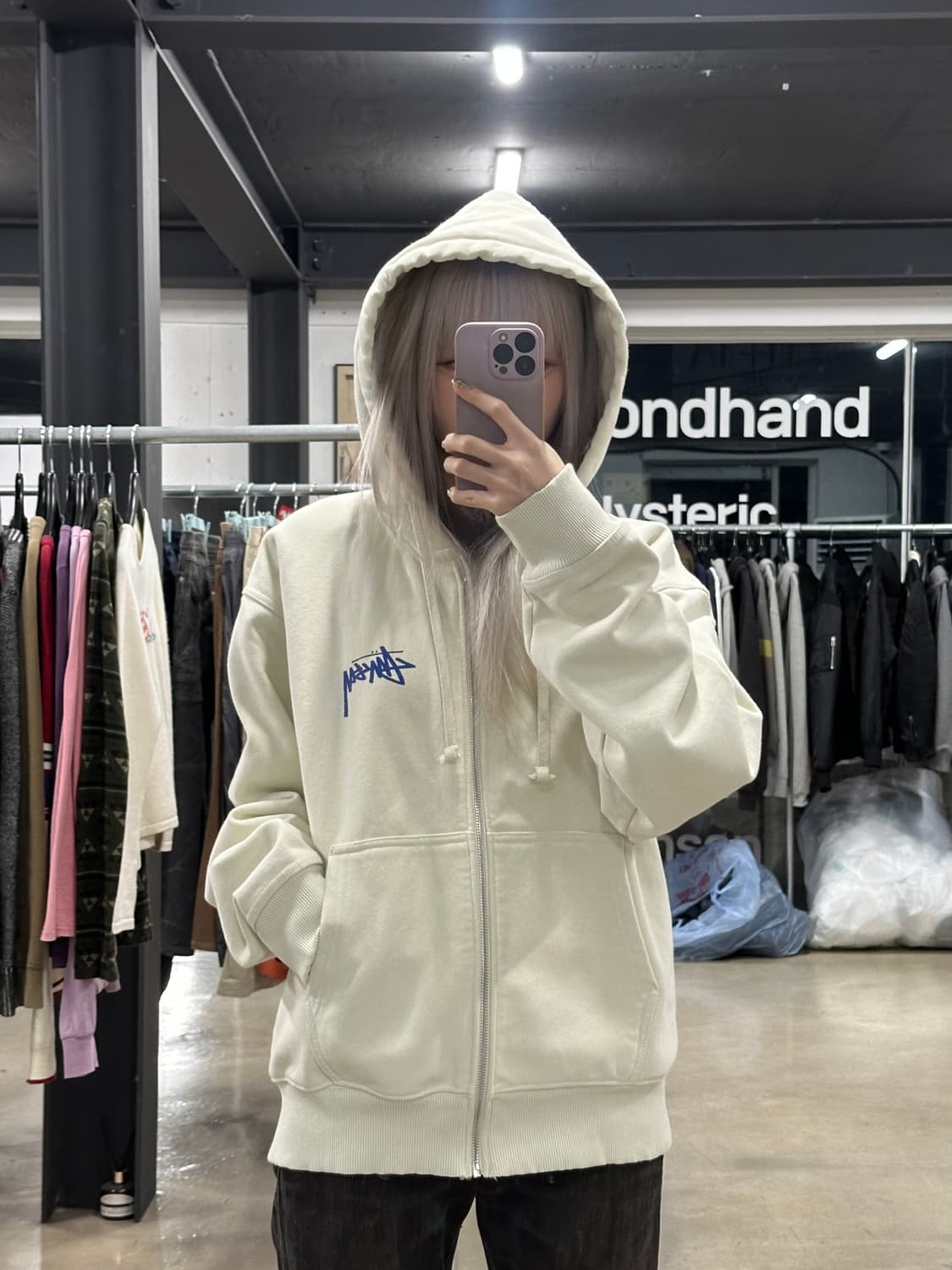 스투시 사라 후드 집업  상품이미지1