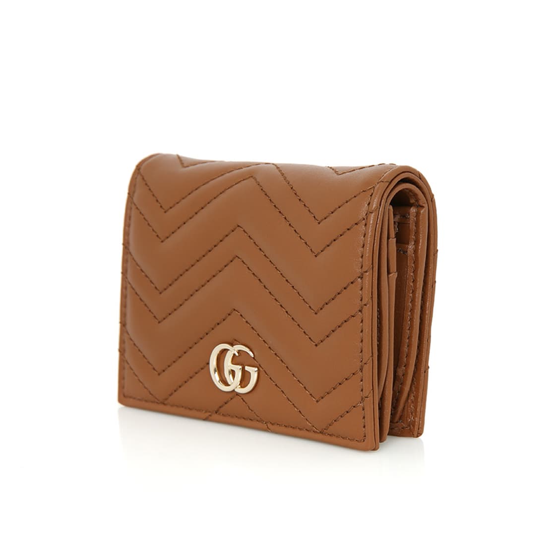 구찌 GG 마몽 스몰 반지갑 마틀라세 쉐브론 미니지갑 466492 상품이미지2