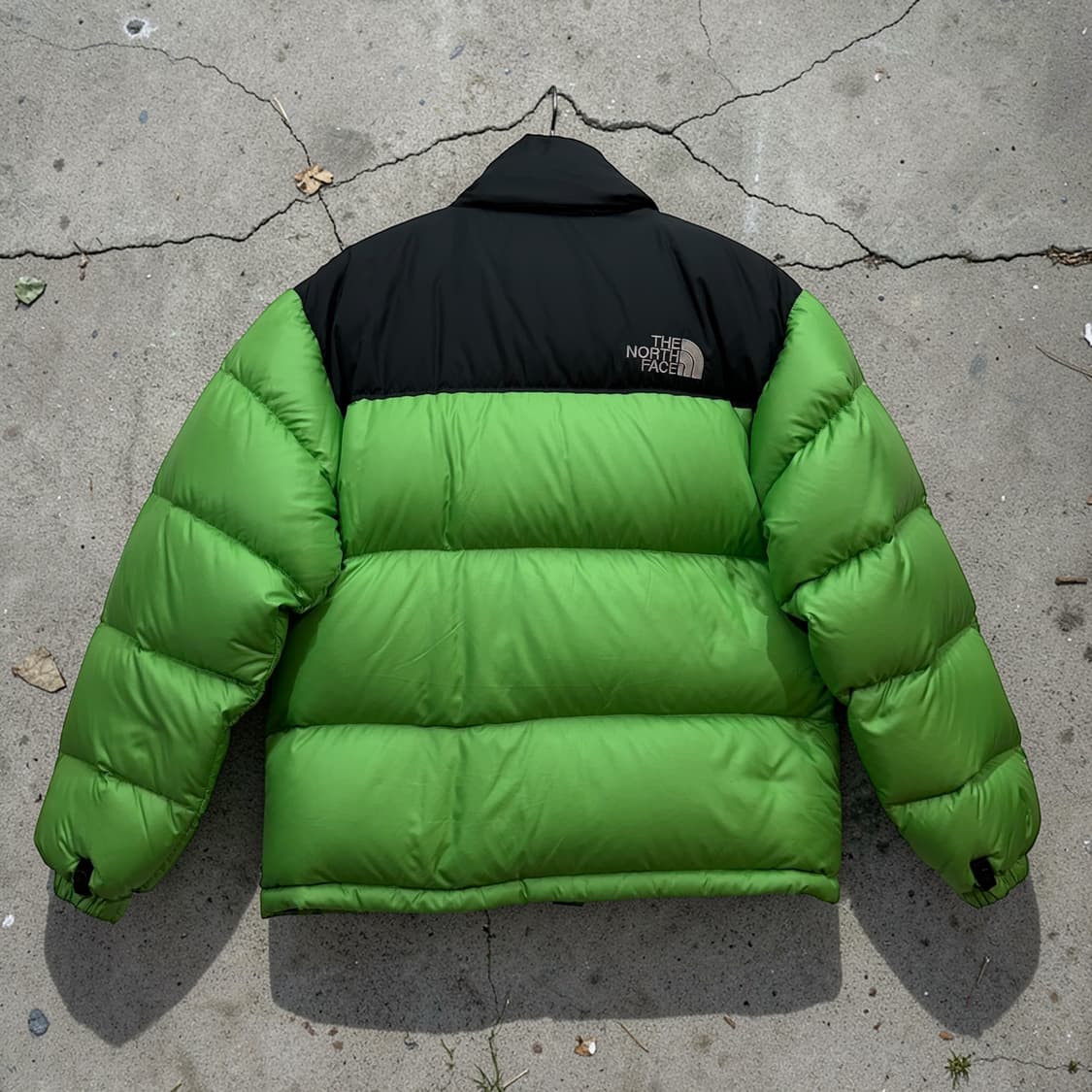  The North Face Nuptse Green Down Puffer 상품이미지4
