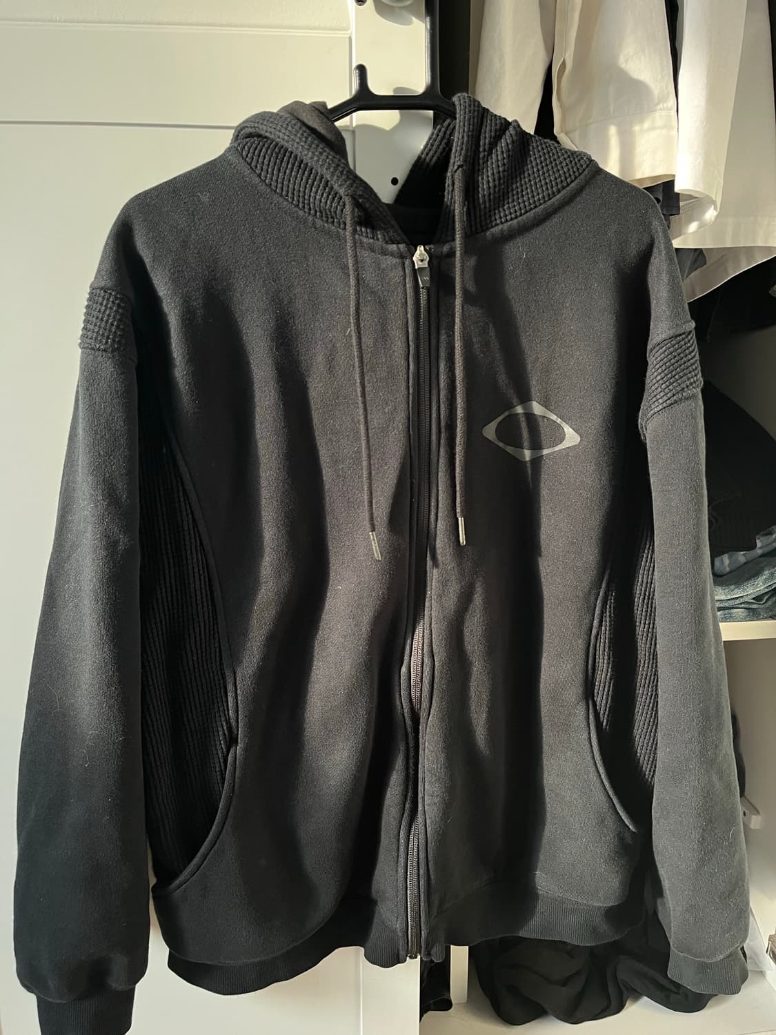 미스치프 와플 후드집업 상품이미지2