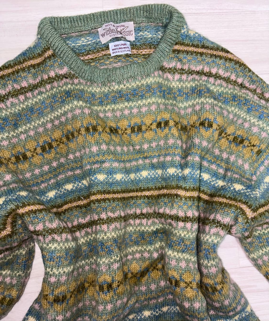 빈티지 페어리 모리 니트 라떼갸루 히매갸루 오네갸루 로걀 크루빈티지 상품이미지2