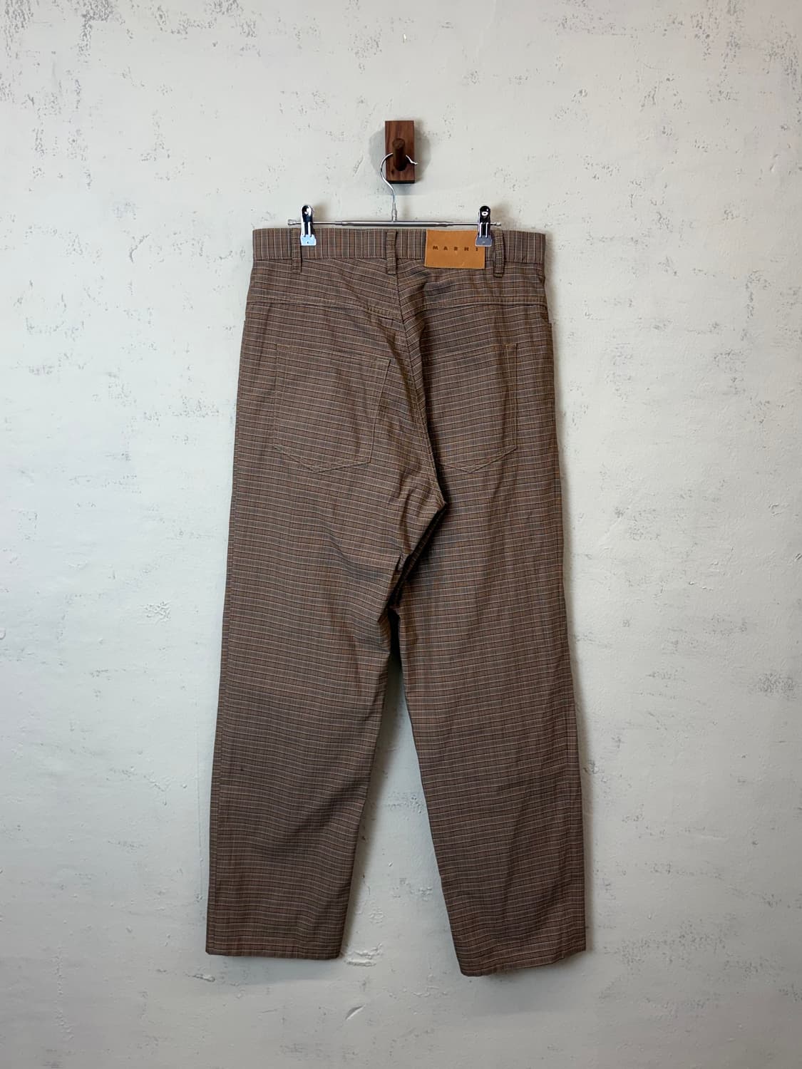 마르니 18ss 체크 팬츠 상품이미지3