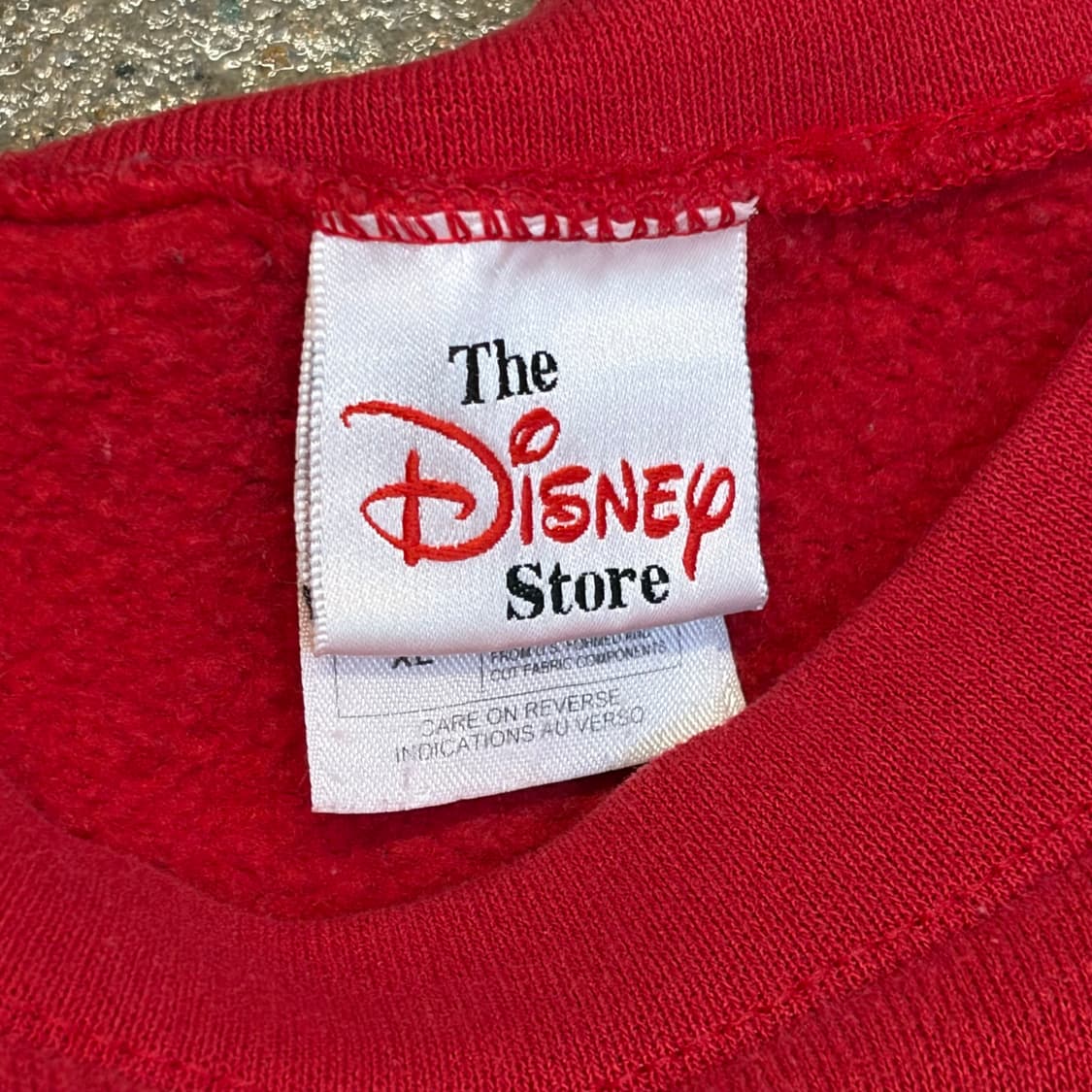 레어 90s USA 미국 빈티지 디즈니 푸우 카툰 맨투맨 상품이미지5