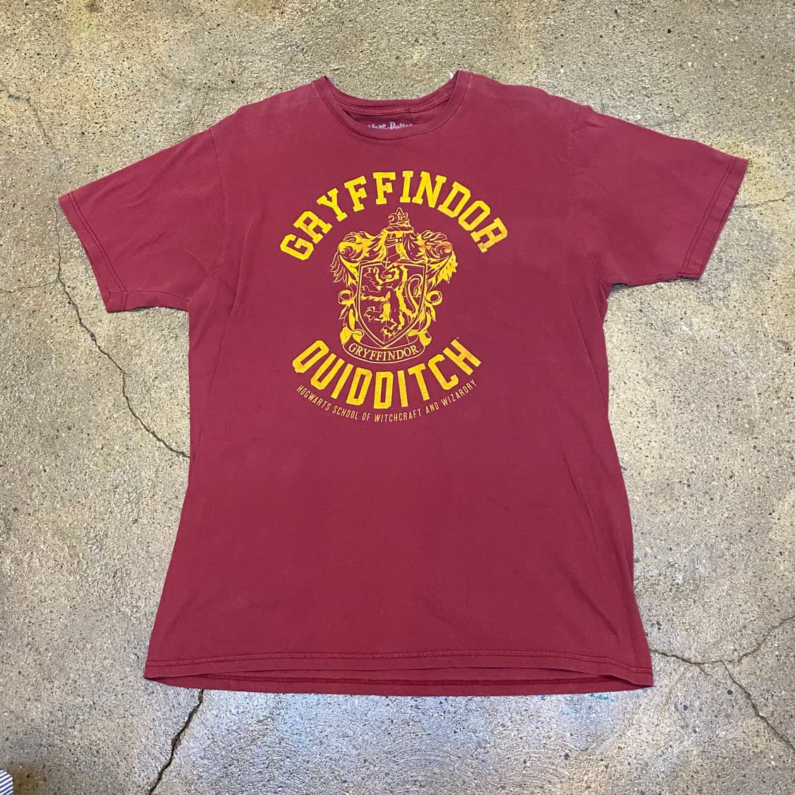 미국 빈티지 해리포터 그리핀도르 정식 굿즈티 반팔티 상품이미지1