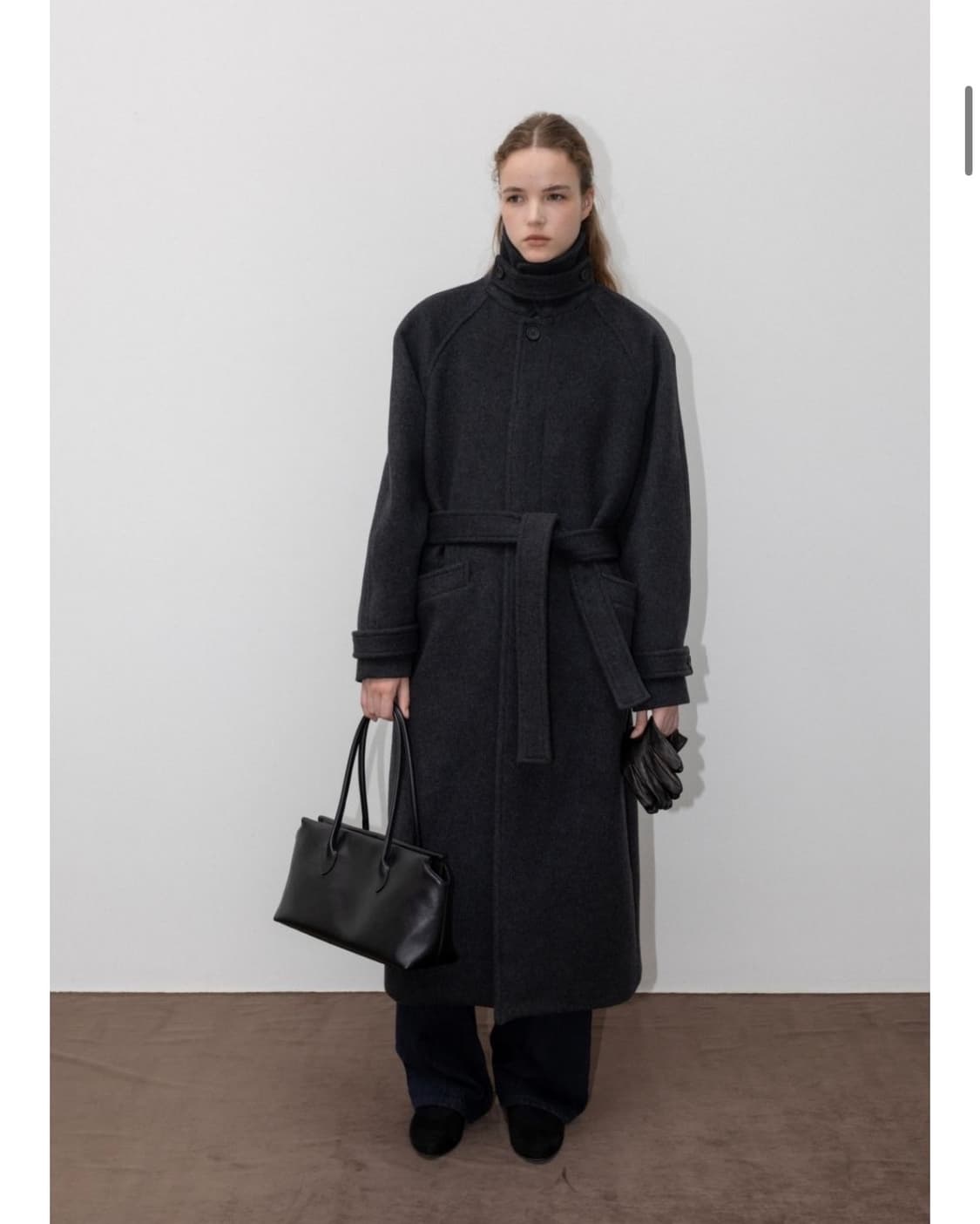 르에떼 캐리백 carry bag 다크브라운 상품이미지2