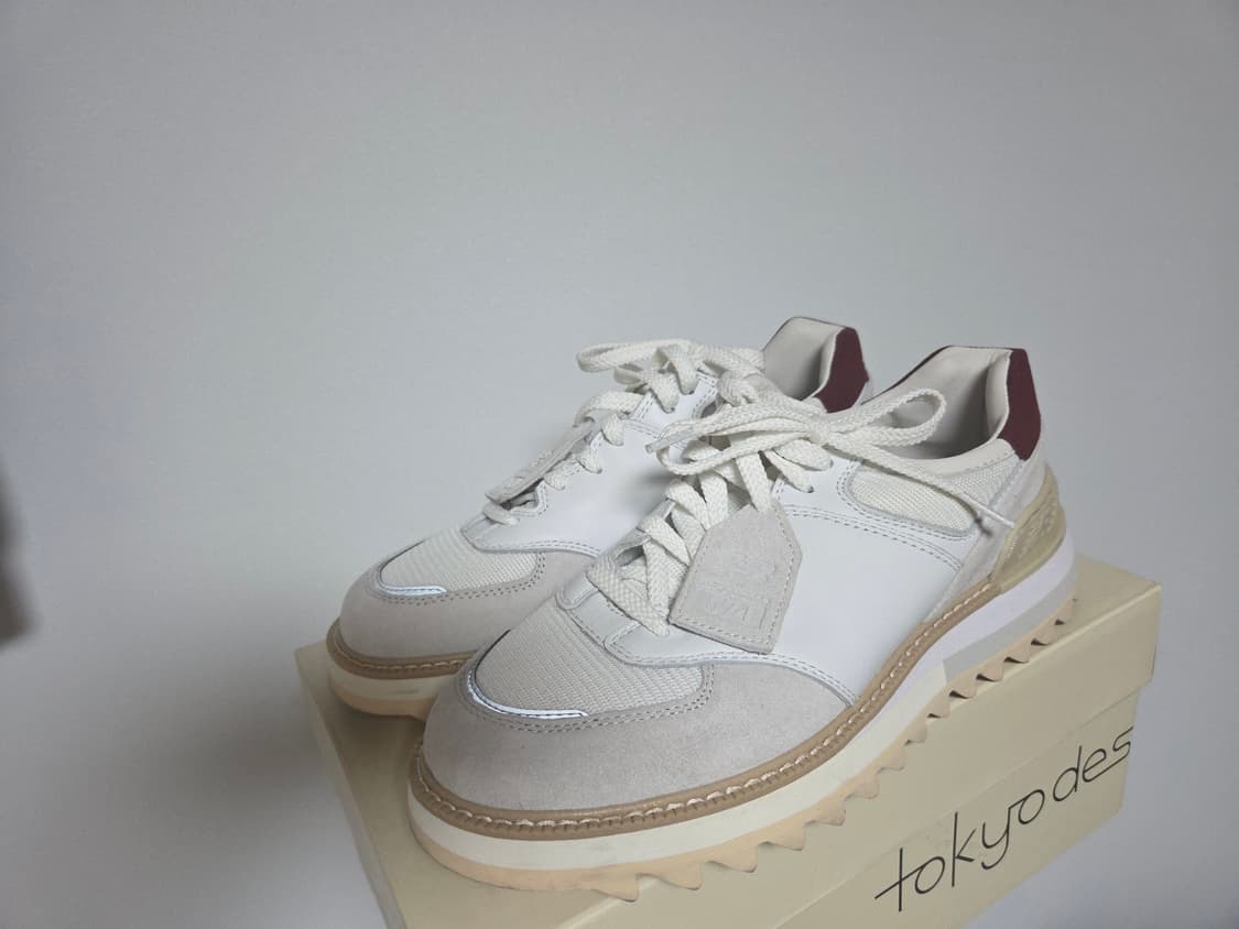 뉴발란스 x 도쿄 디자인 스튜디오 574 화이트 버건디 260 상품이미지1