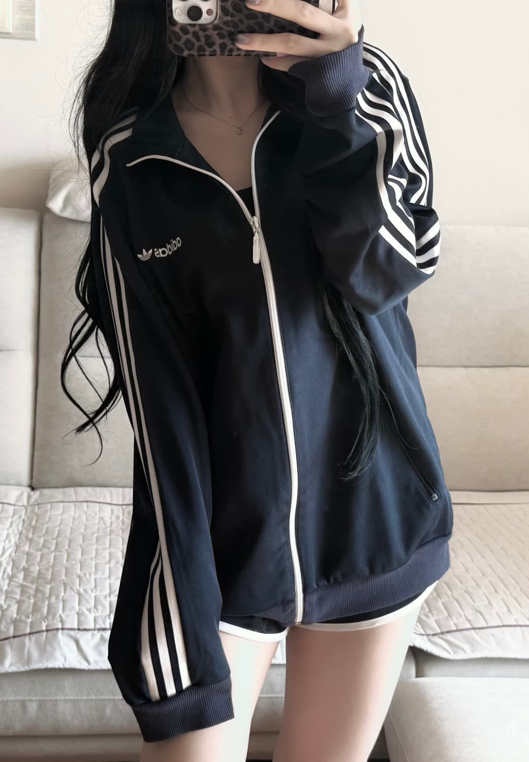 아디다스 베켄바우어 딥네이비 져지 상품이미지1