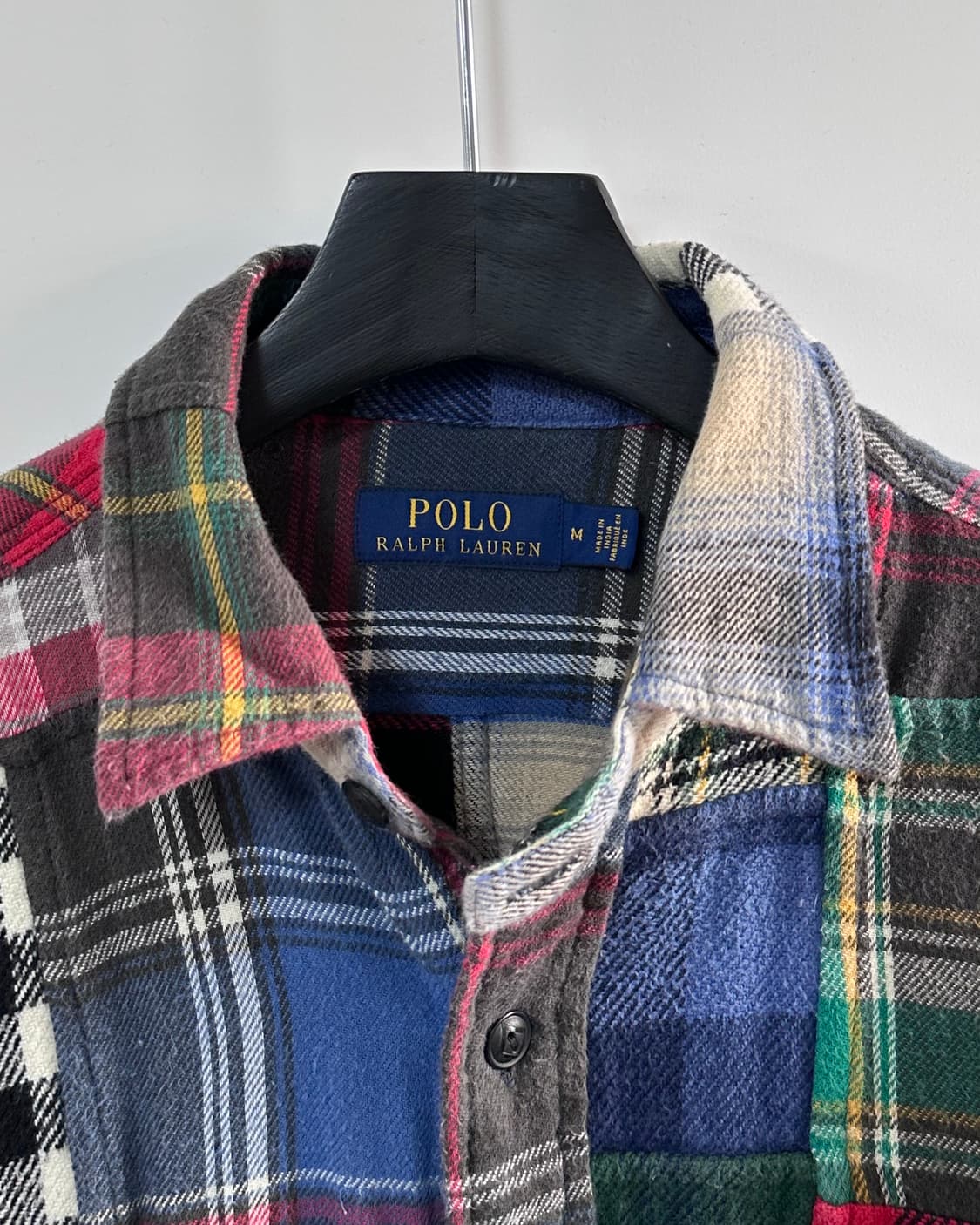 폴로 패치워크 셔츠(va.110)  상품이미지4