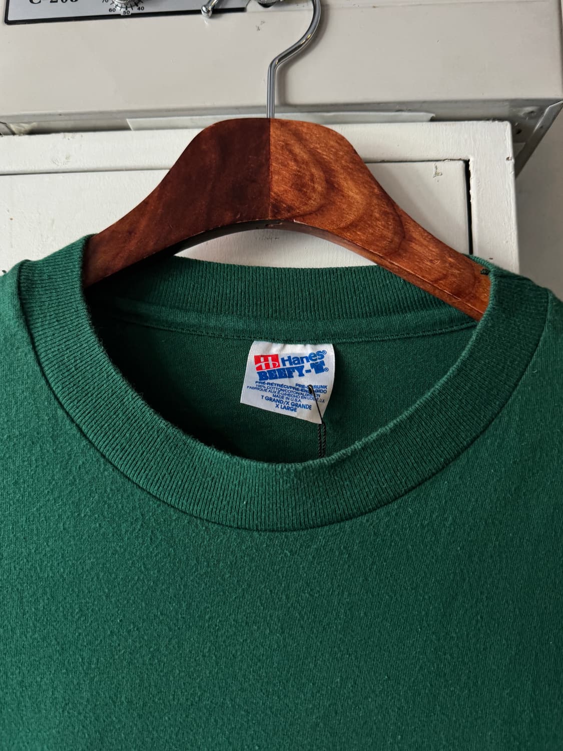 [XL]90's Hanes Made in USA 타바스코 티셔츠 상품이미지3