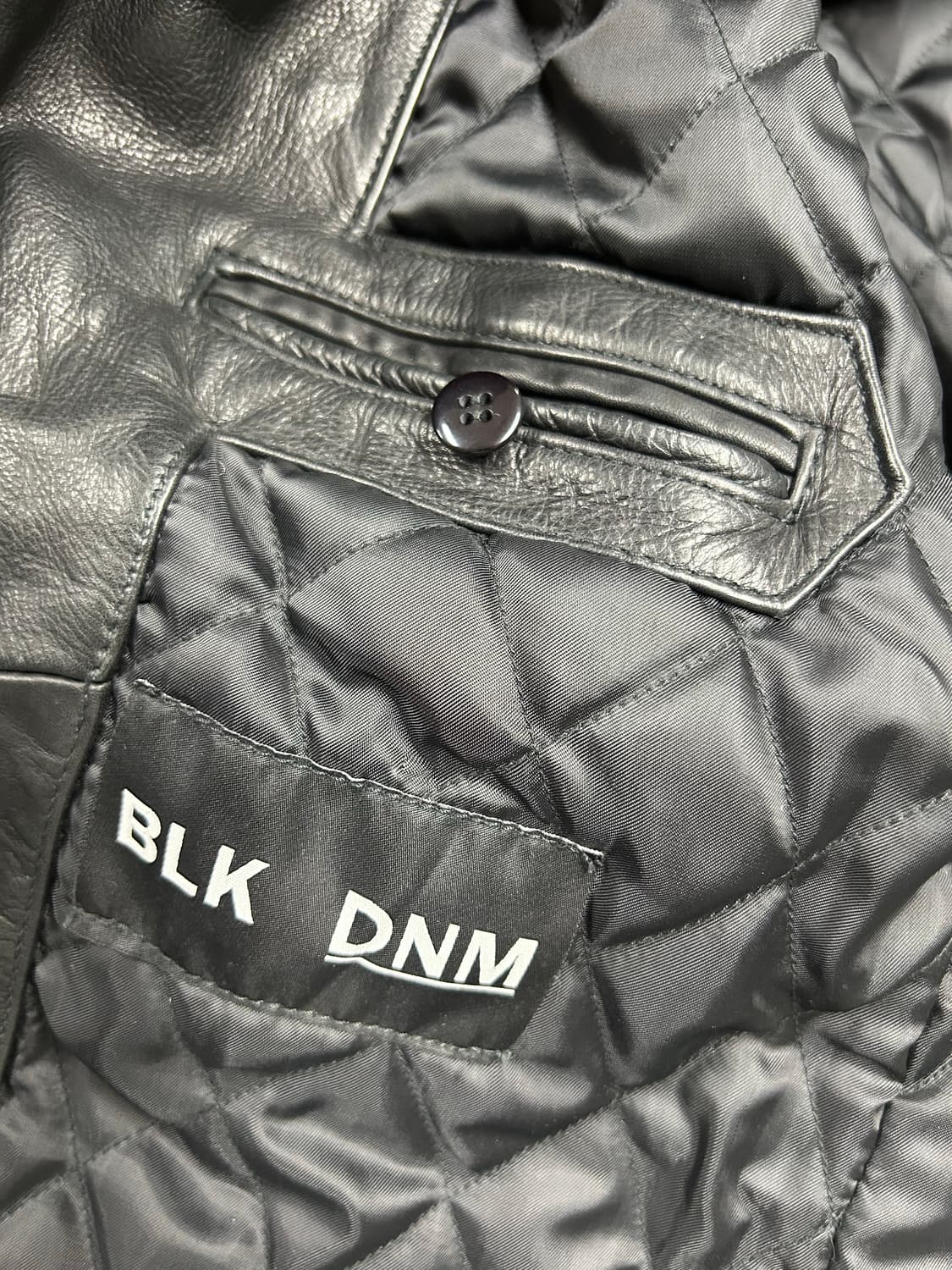 BLK DNM A-2 가죽 자켓 상품이미지8