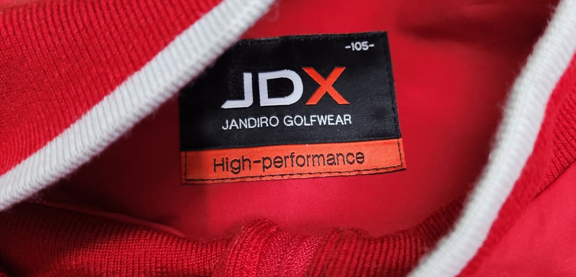 JDX 잔디로 골프 하프넥 집업 자켓 105 상품이미지6