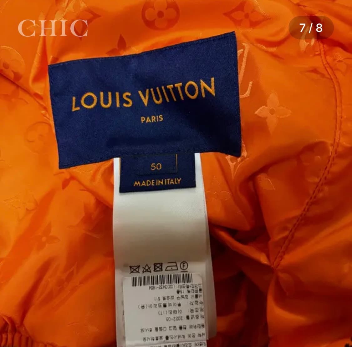 [루이비통 리버서블 모노그램 블루종 봄버 자켓 / 한정판] 상품이미지8