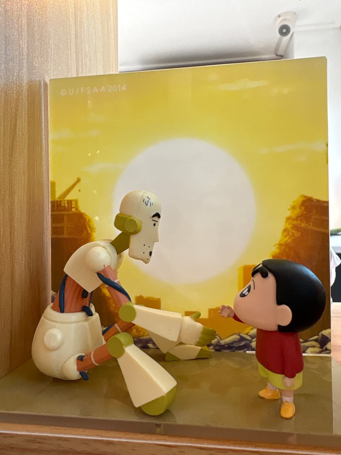 짱구 로봇아빠의 역습 피규어 개봉 상품이미지1