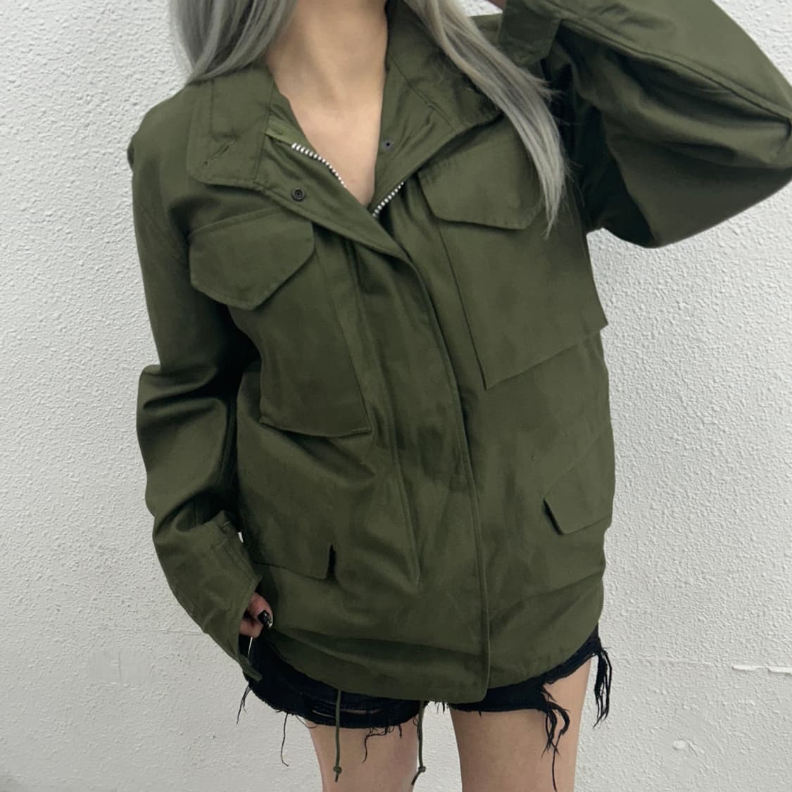 or slow ( 오어 슬로유 ) 일본 M-65 복각필드 자켓 ( 발매가 상품이미지1