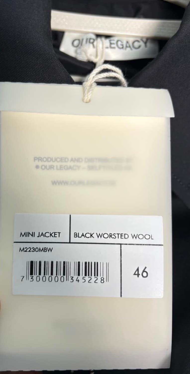 아워레가시 미니 자켓 46 사이즈 상품이미지2