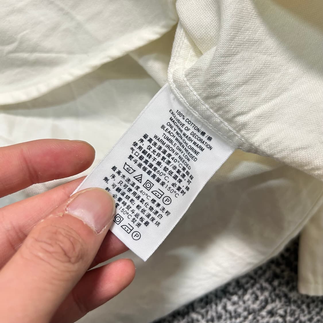 폴로 랄프로렌 화이트 셔츠 상품이미지6